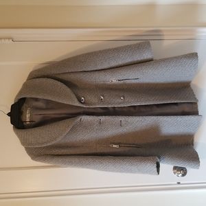 Wool blend coat